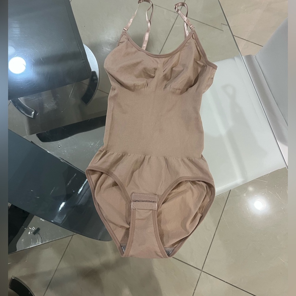 Seamless Adjustable Bodysuit Women's Waist Support Shapewear size S
